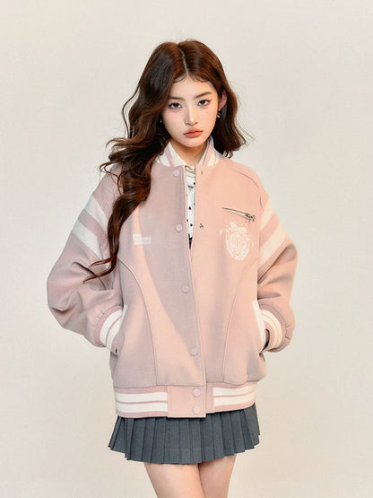 Sporty Pink Jacket Sweet