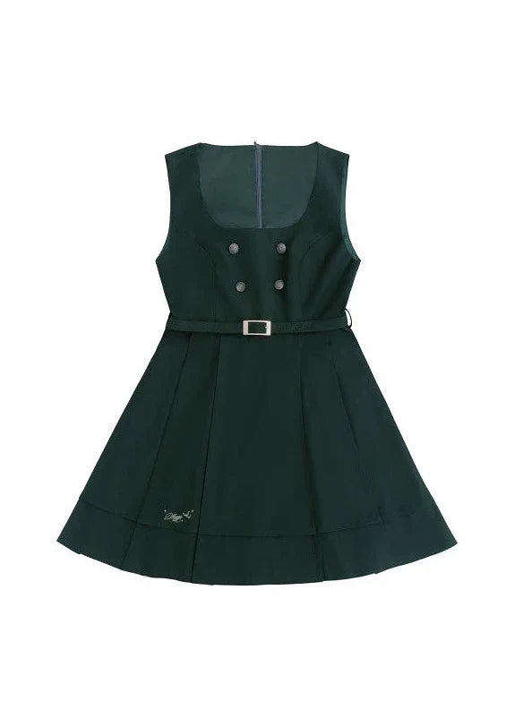 ストライプベスト マジックドレス ナイト刺繍スーツ シャツドレス バッジ