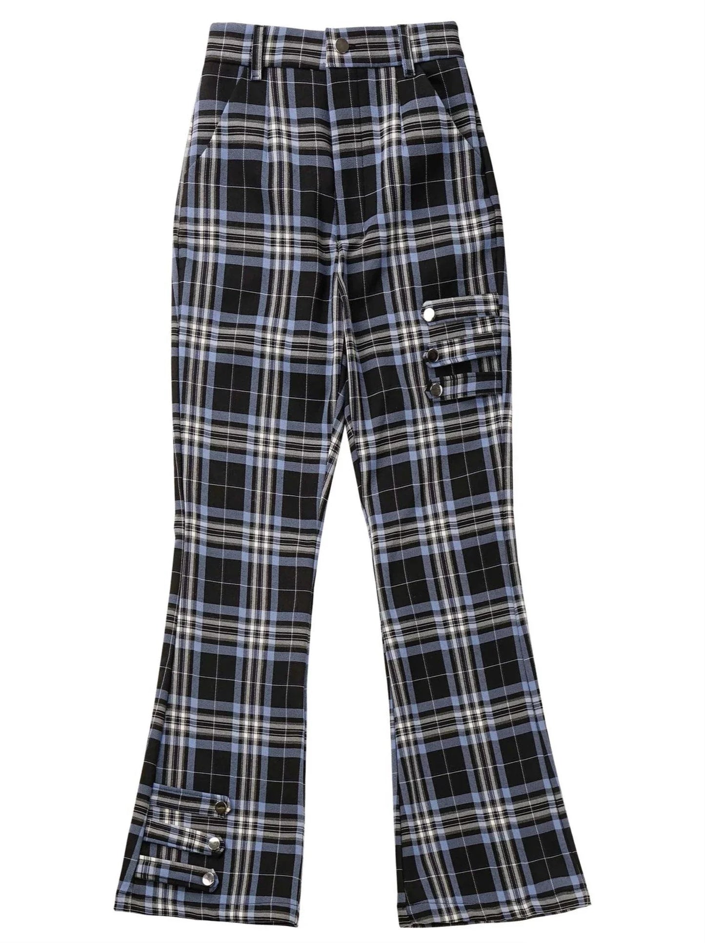 Nyar Star Gravity Velvet Katzenohr-Farjack+blau karierte Collegehose