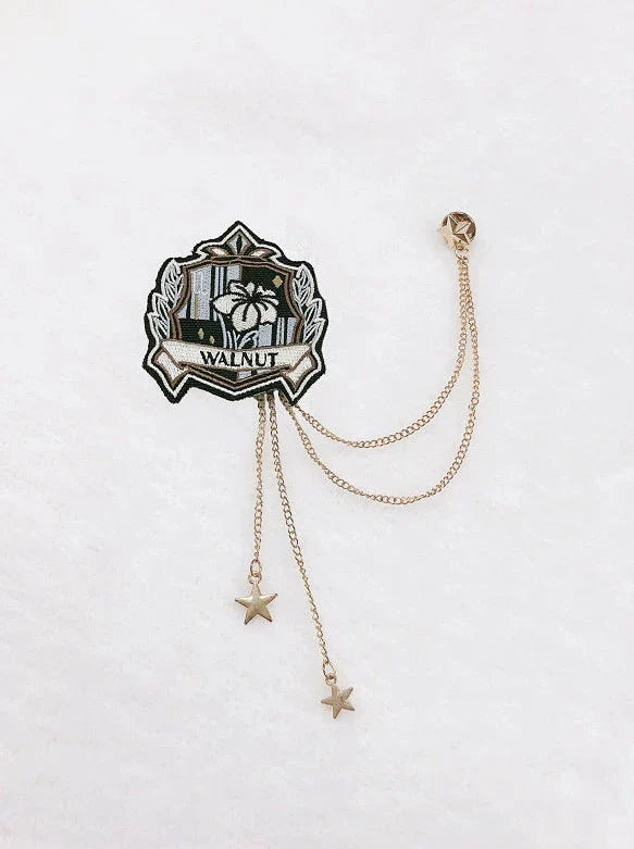 ストライプベスト マジックドレス ナイト刺繍スーツ シャツドレス バッジ