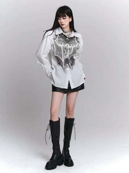 Shirt Dark Girl Ghost Mode