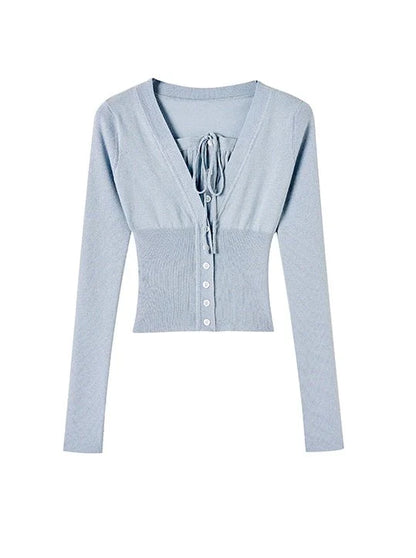 Gefälschte zweiteilige Ramewest Slim Tops