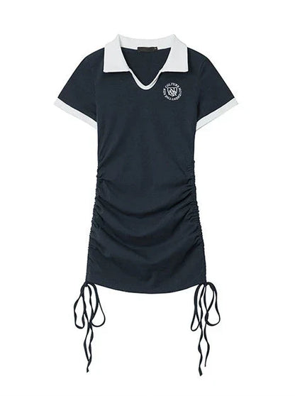 カレッジドレス アメリカンスタイル ドローストリングラペル