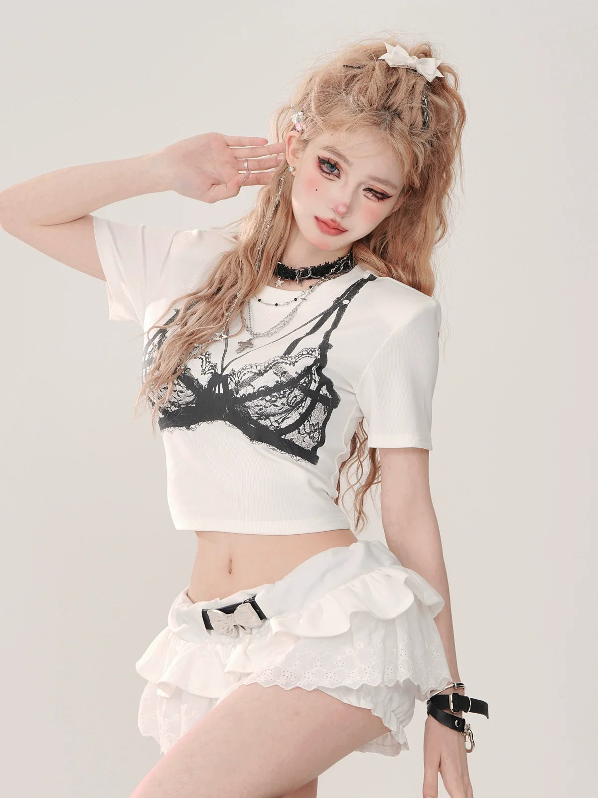 デザイントップス ショート スウィート