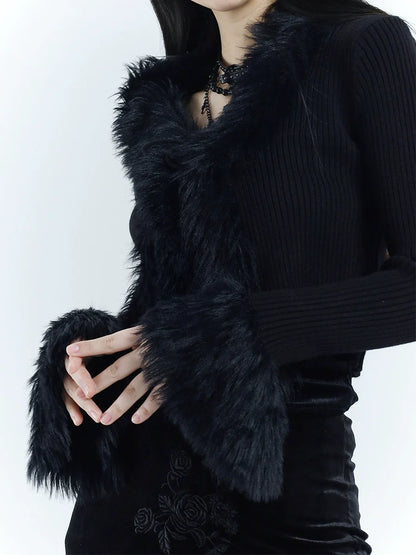 ゴーストニットカーディガン モードガールジャケット