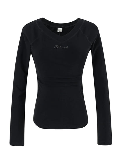 Retro Raglan American T V-Neck