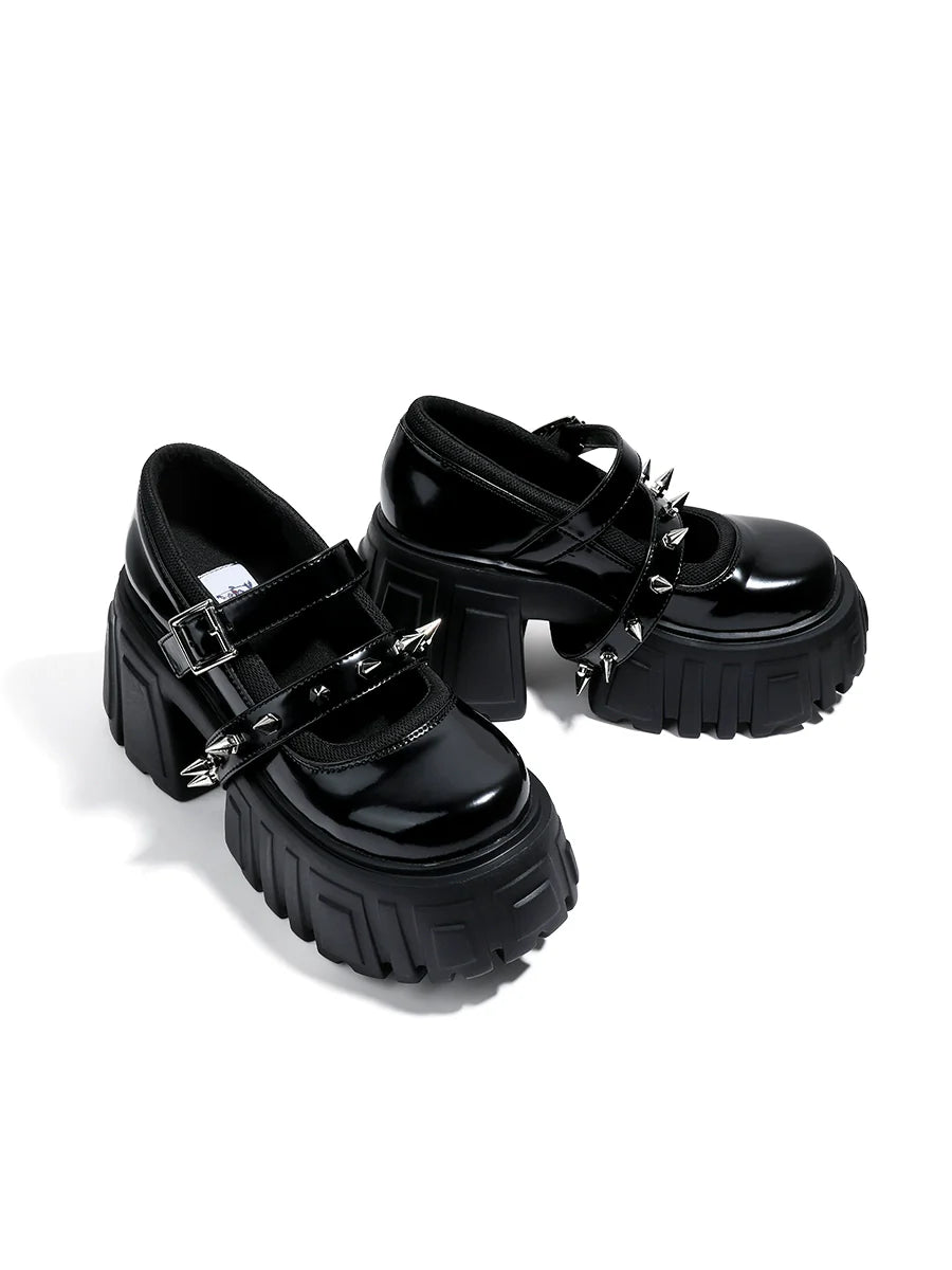 Little Volume Belt Black Shoes