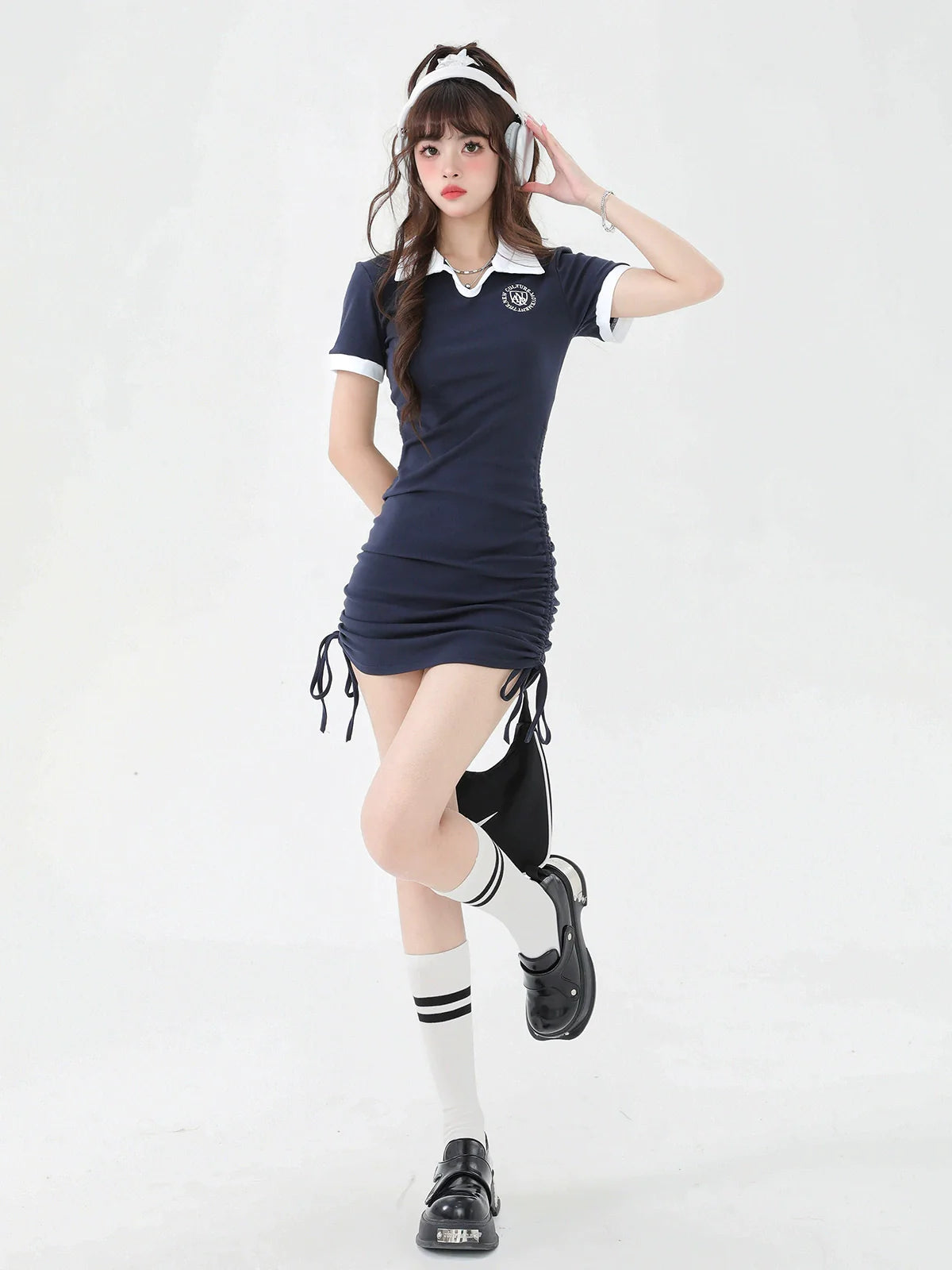 カレッジドレス アメリカンスタイル ドローストリングラペル