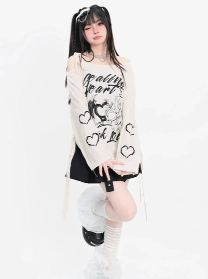 Top Off-the-shoulder Design Strap