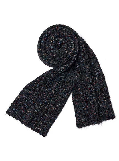 Ribbon Ribbed Knit Top + Ribbon Knit Hat + Knit Flowers