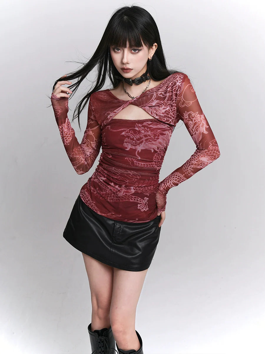 Mode Dark Ghost China Top Girl