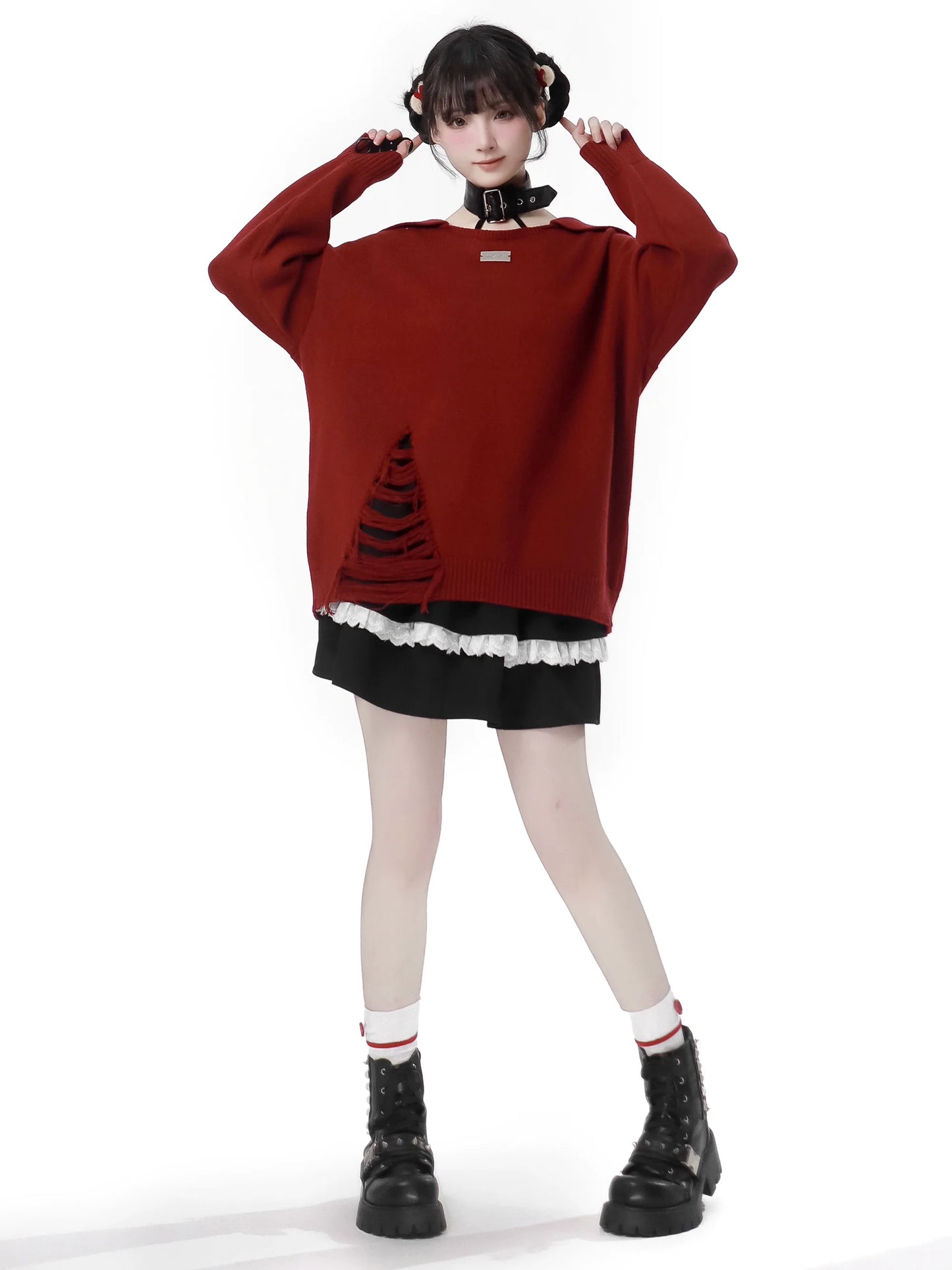 Cherry Letter Three Piece Choker Spender Set