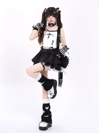 ショートジャカードスカート フレンチ