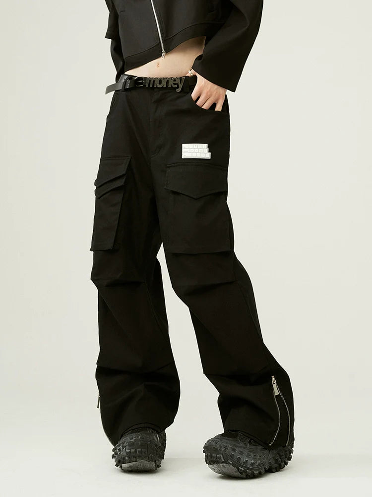 Lockere, gerade Cargohose