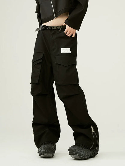 Lockere, gerade Cargohose