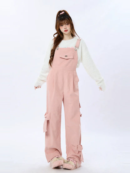 Cord-Overall mit Bändern