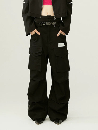 Lockere, gerade Cargohose