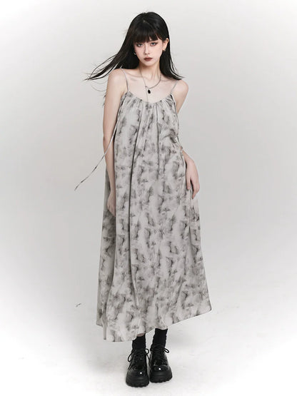 ダークキャミソールグレードレス