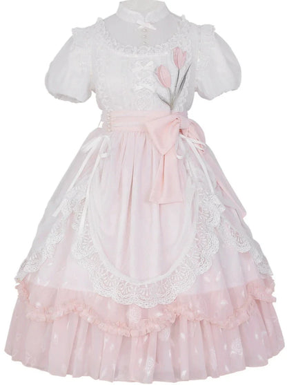 Lolita Tulpenkleid Girly Sweet Summer