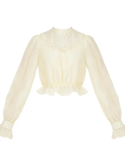 Multi Shawl Reservations Lolita Frilled + Wear Top