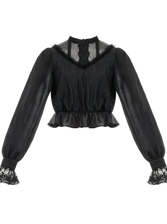 Multi Shawl Reservations Lolita Frilled + Wear Top