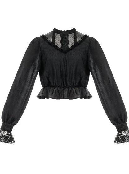 Multi Shawl Reservations Lolita Frilled + Wear Top