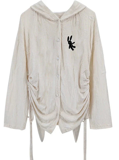 Tops Rabbit Dark Loose Ear