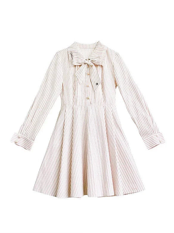 ストライプベスト マジックドレス ナイト刺繍スーツ シャツドレス バッジ