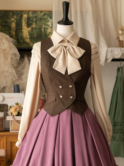 Forest Classic Collar Original Drobe Tower Vest Retro