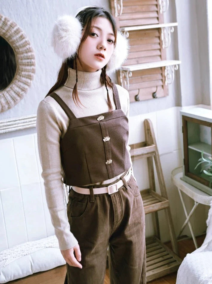 Kurzer Hosenträger im China Tops Design