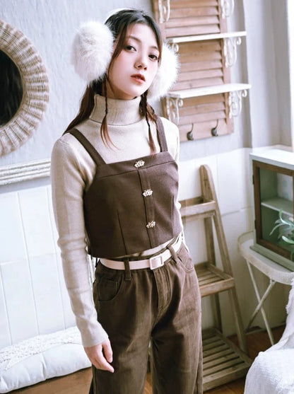 Kurzer Hosenträger im China Tops Design