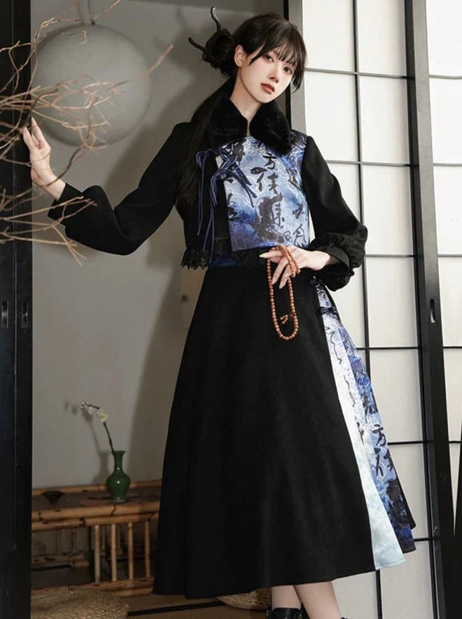 China Top A-Linien-Rock Lolita Design