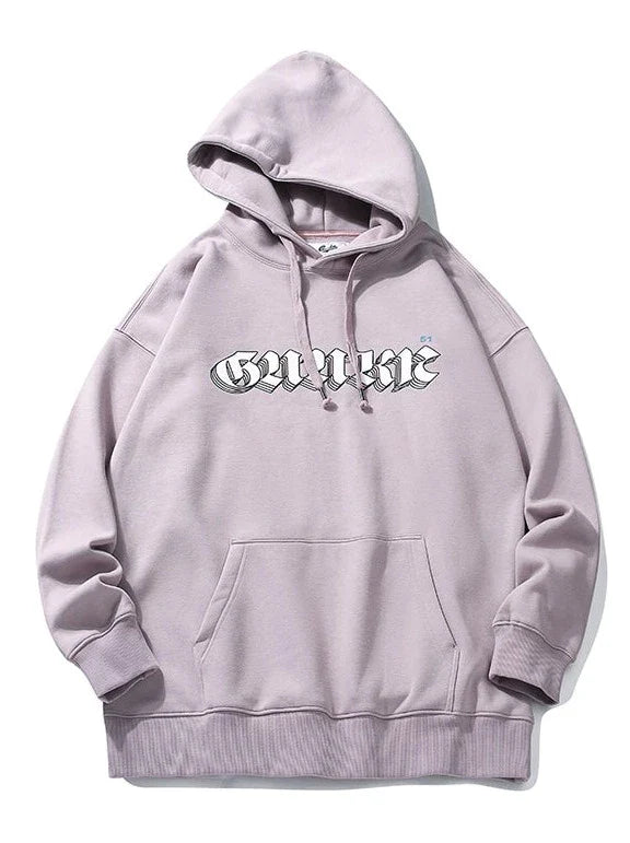 Hoodie Velvet Bear Logo American Pink Bag