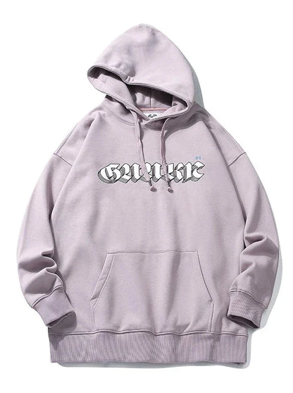 Hoodie Velvet Bear Logo American Pink Bag