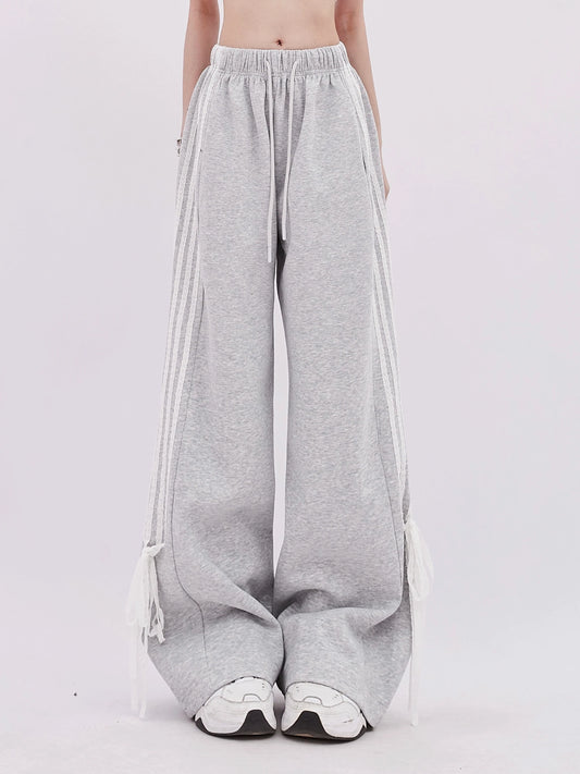 Sports Pants Side Casual Stripe