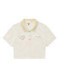 Colorful Tops Pop Polo Short