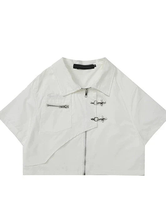 ショートアメリカンスタイルメタルトップカレッジボタン