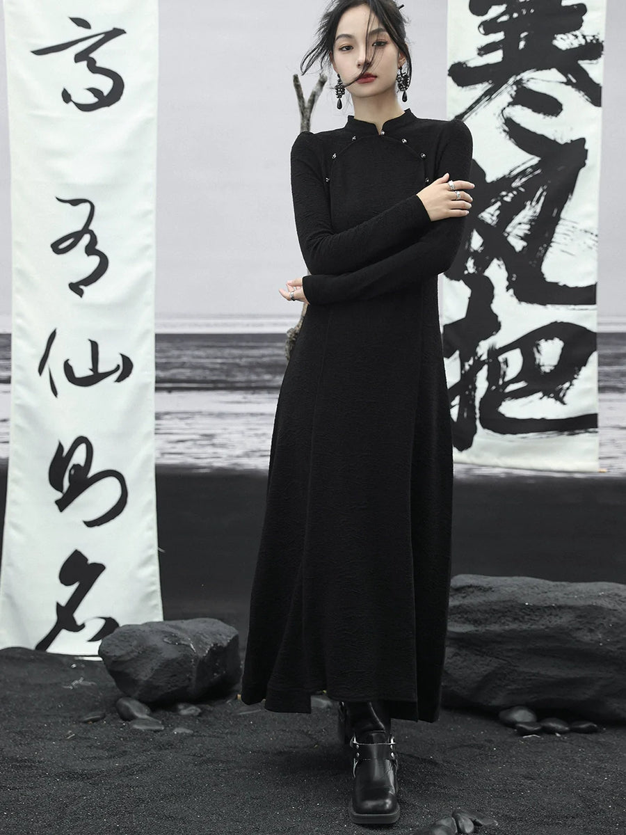 Robe longue chinoise Slim Mode