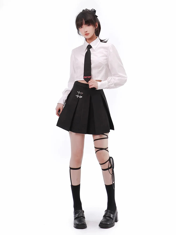 Sleeve Chic Shirt Puff American