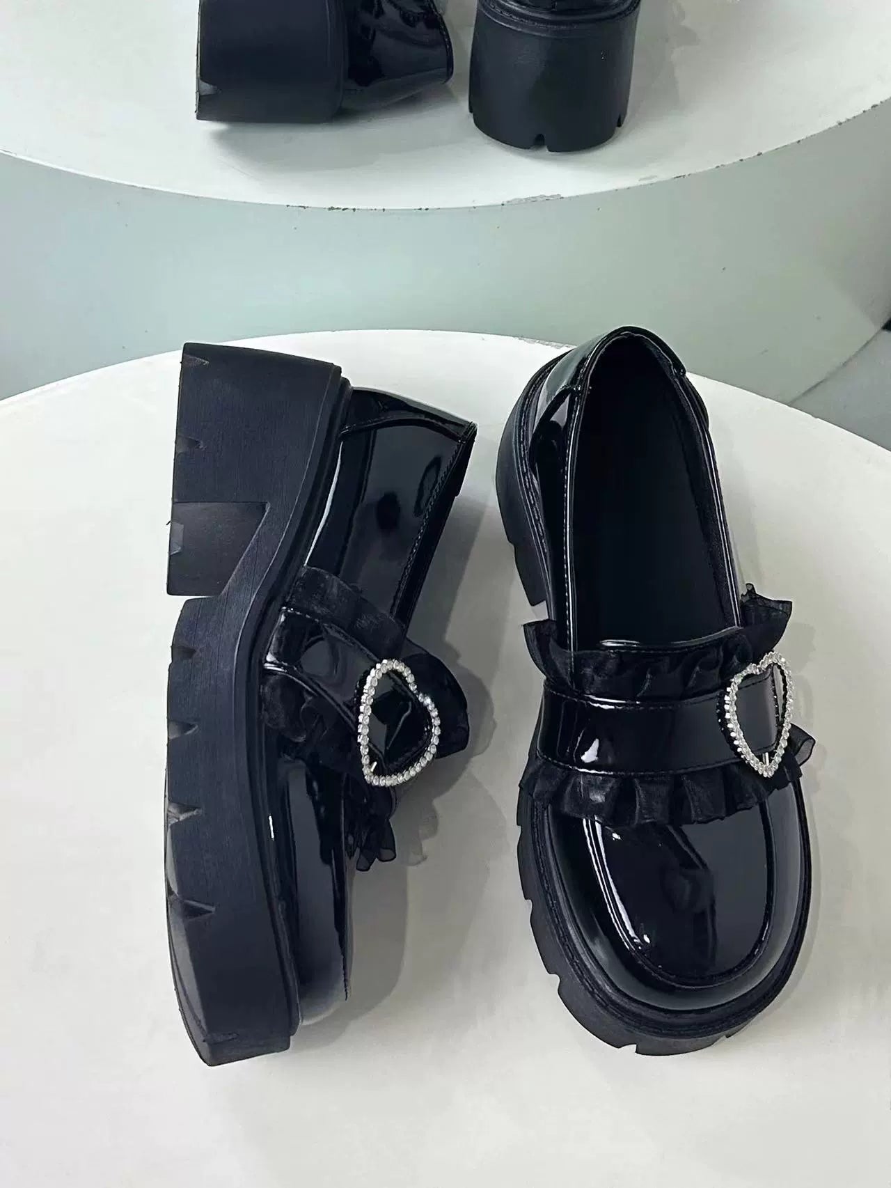 Design Shoes Mine Pearl Heart