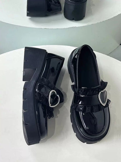 Design Shoes Mine Pearl Heart