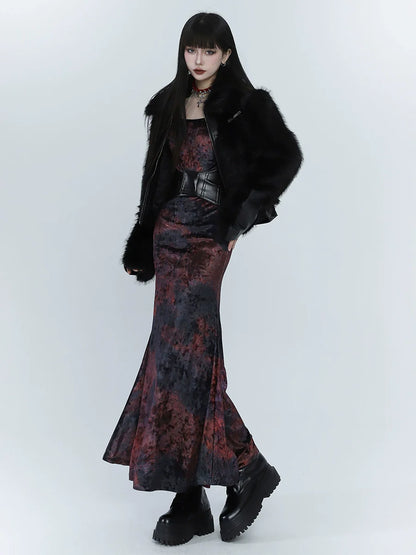 ドレスモードガール フィッシュテールゴースト ダークベルベット