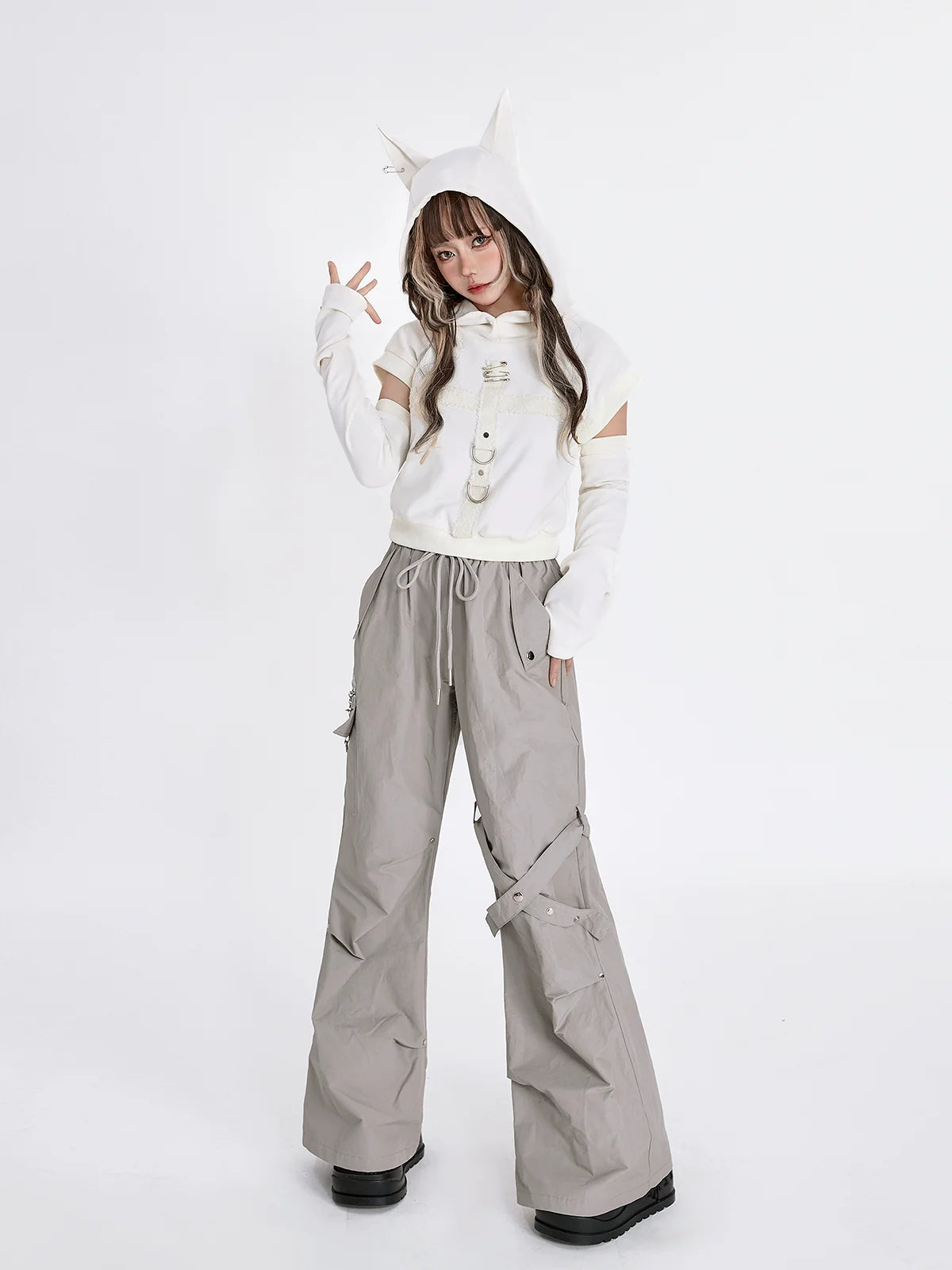 Pants Mode Casual Pocket Long Cargo