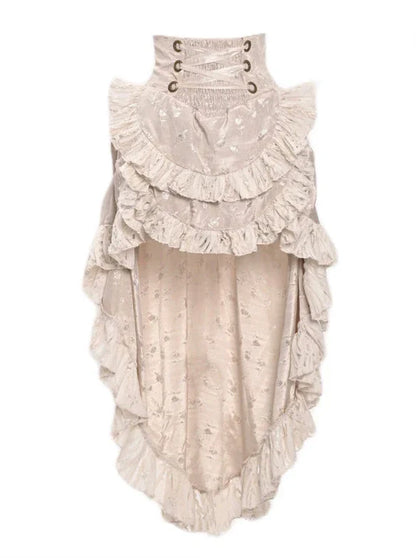 Classic Long Color Ballet Champagne Tail Skirt Broken Straps