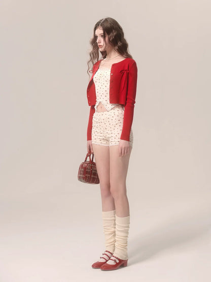 Cake Lace Strapstop Erdbeer-Karo Neckholder