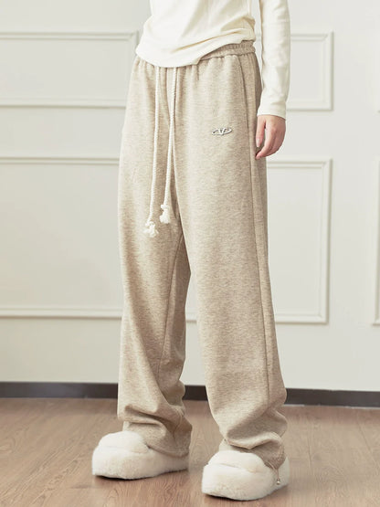Sweat Logo Loose One-point Pants