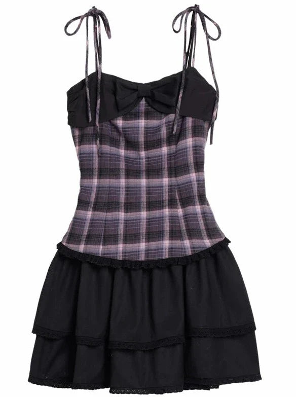 Spirit Dark Kampfkleid Chuck Girl Hosenträger