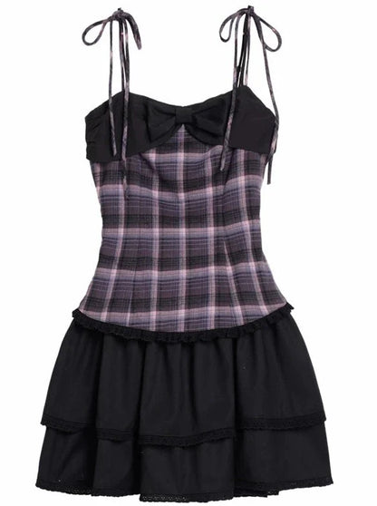 Spirit Dark Kampfkleid Chuck Girl Hosenträger