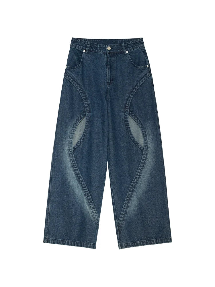 Lockere Jeans im Denim-Schnitt