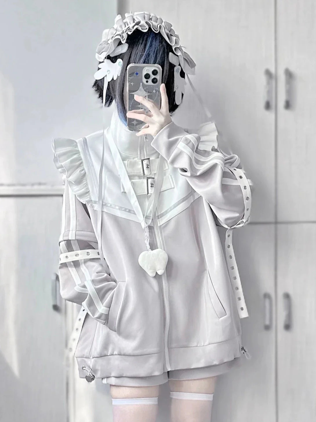 Bionic Black Set Angel Complete Gray Angel Neighborhood